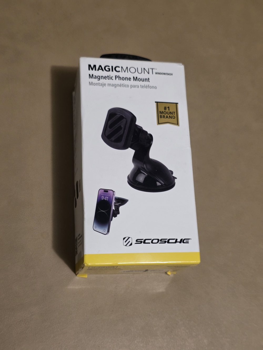 Scosche MagicMount Magnetic Phone Mount - Black